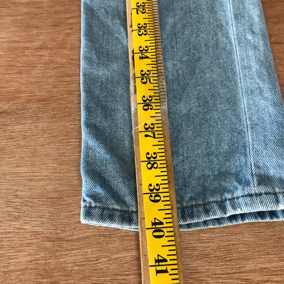 Everlane The Summer Jean Men 29x30 Blue Mid Rise Medium Wash Stretch 17096 - Picture 3 of 13